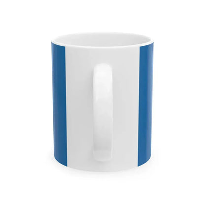 Flag of Szombathely (Hungary) White Coffee Mug - Go Mug Yourself