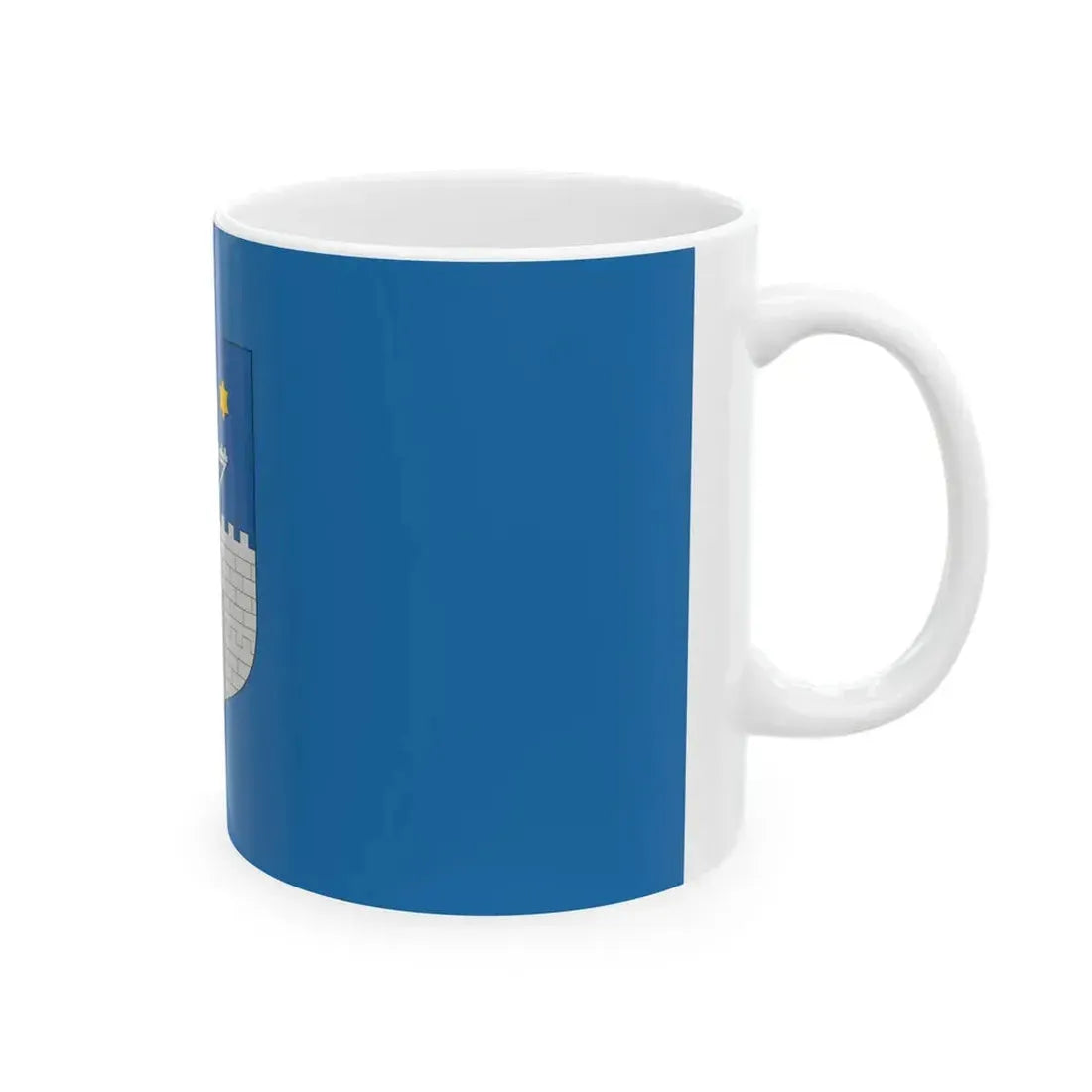 Flag of Szombathely (Hungary) White Coffee Mug - Go Mug Yourself