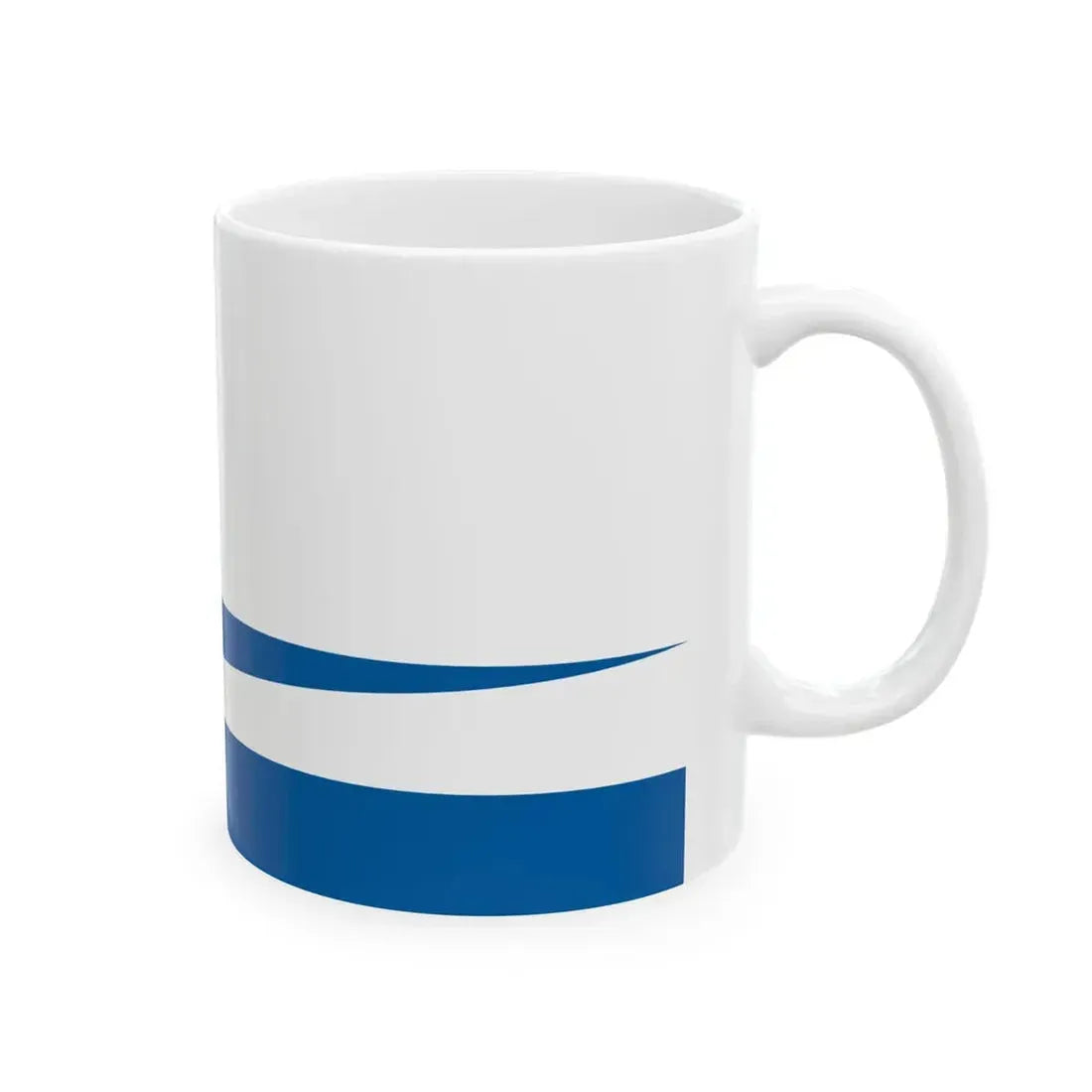 Flag of Szur (Hungary) White Coffee Mug - Go Mug Yourself