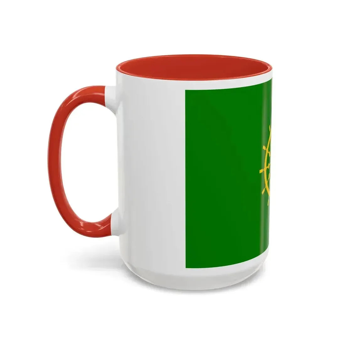 Flag of Ta' Xbiex Malta - Accent Coffee Mug - Go Mug Yourself