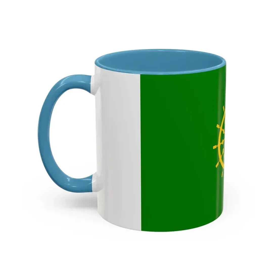 Flag of Ta' Xbiex Malta - Accent Coffee Mug - Go Mug Yourself