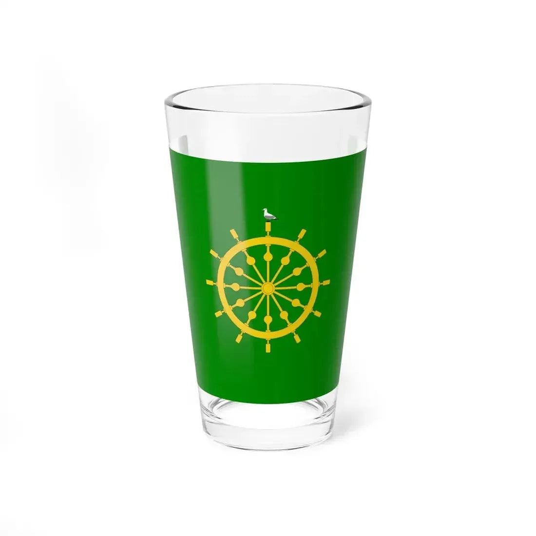 Flag of Ta' Xbiex Malta - Pint Glass 16oz 16oz - Go Mug Yourself