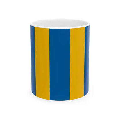 Flag of Tabajd (Hungary) White Coffee Mug 11oz - Go Mug Yourself