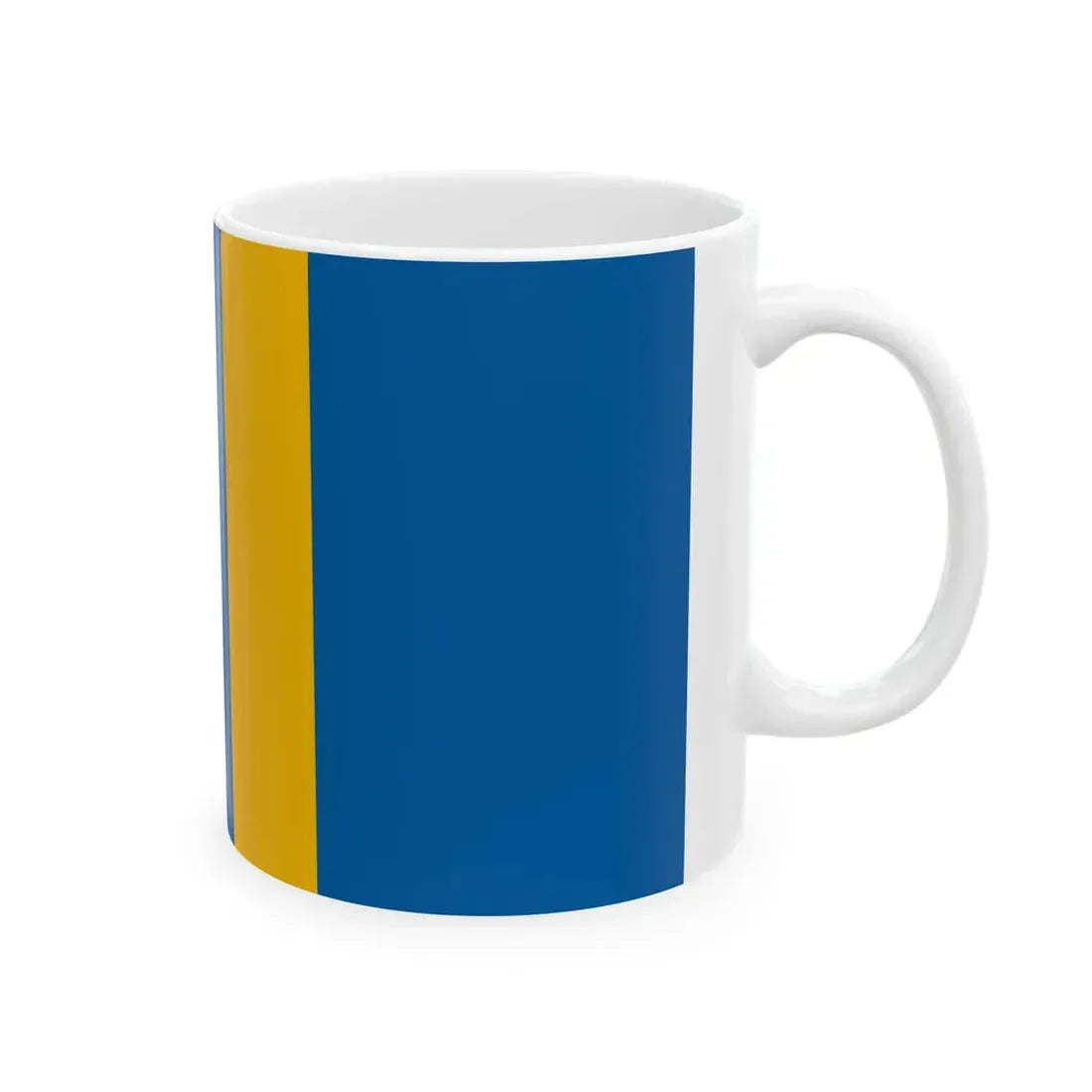 Flag of Tabajd (Hungary) White Coffee Mug - Go Mug Yourself