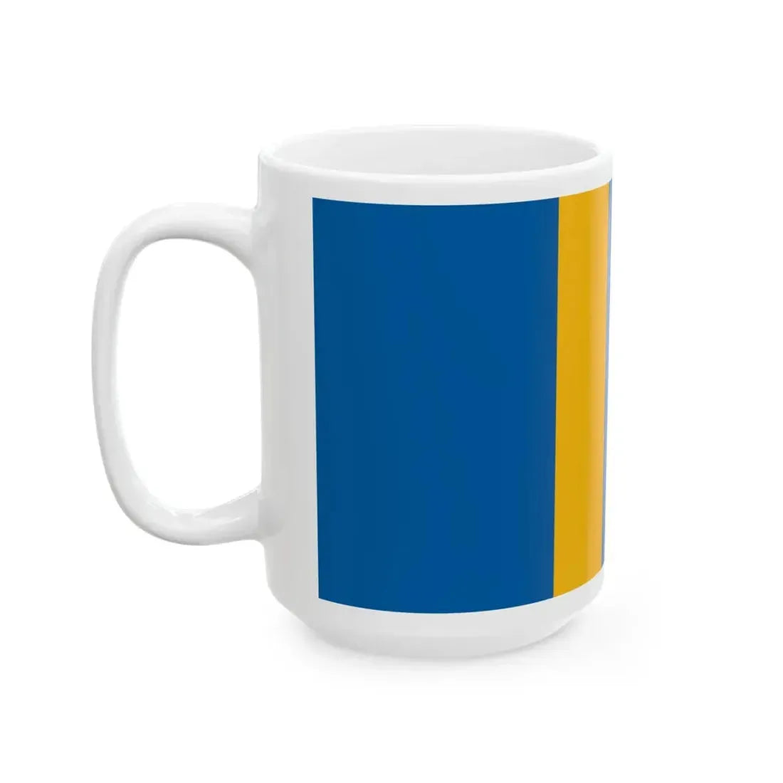 Flag of Tabajd (Hungary) White Coffee Mug - Go Mug Yourself