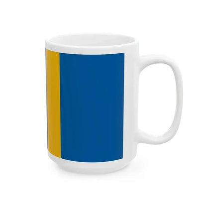 Flag of Tabajd (Hungary) White Coffee Mug - Go Mug Yourself