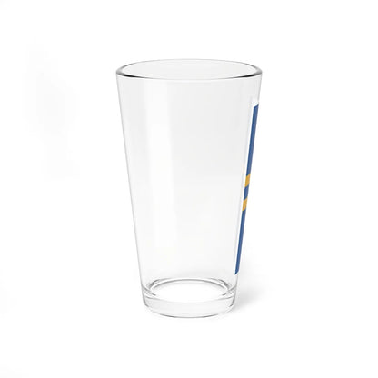 Flag of Tabajd vertical (Hungary) Pint Glass 16oz - Go Mug Yourself
