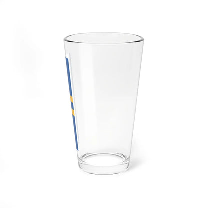 Flag of Tabajd vertical (Hungary) Pint Glass 16oz - Go Mug Yourself