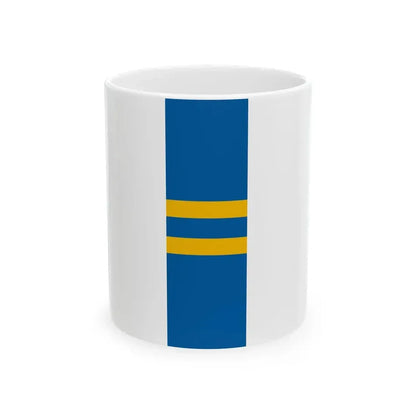 Flag of Tabajd vertical (Hungary) White Coffee Mug 11oz - Go Mug Yourself