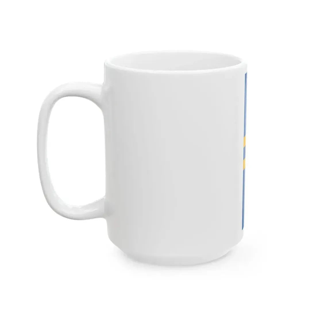 Flag of Tabajd vertical (Hungary) White Coffee Mug - Go Mug Yourself