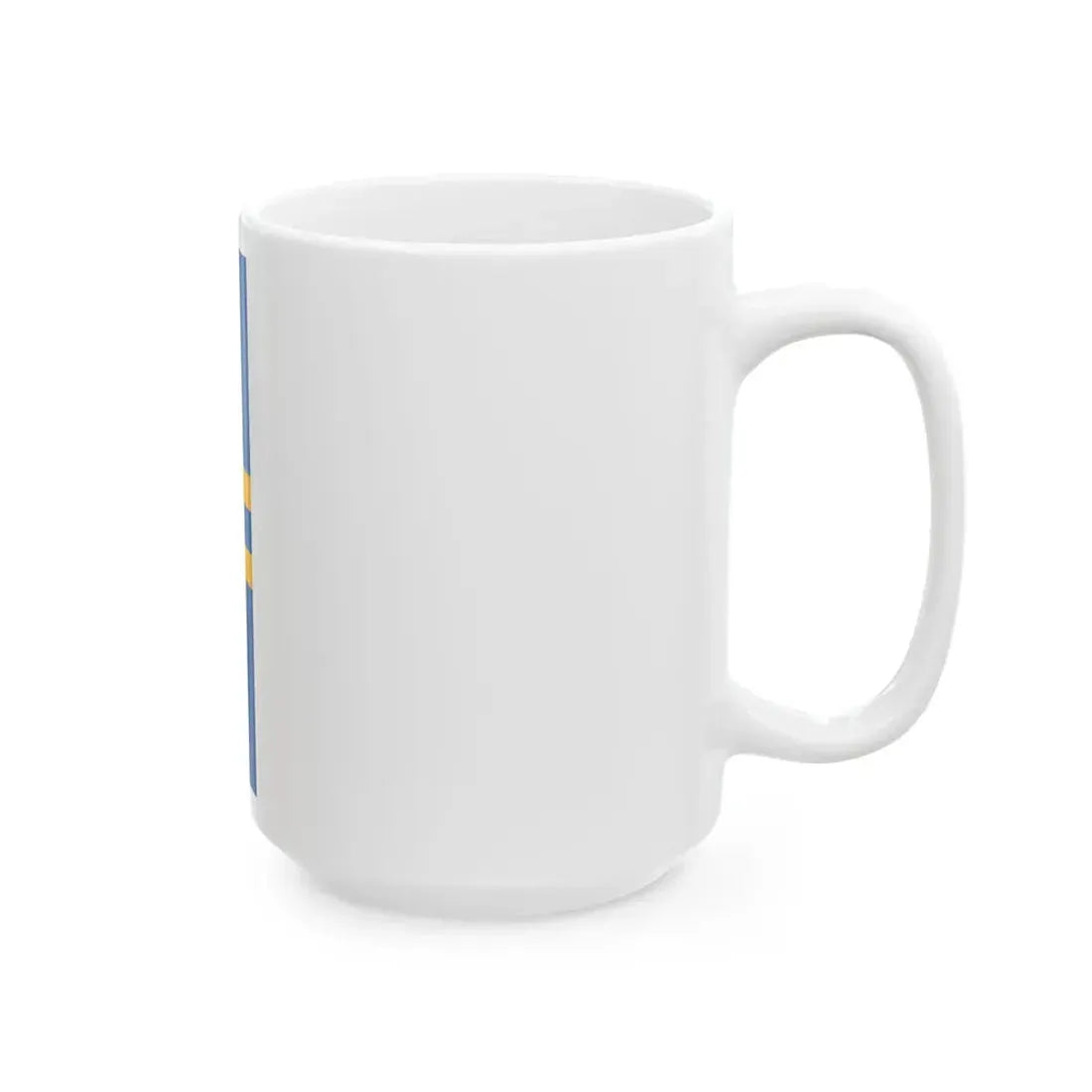 Flag of Tabajd vertical (Hungary) White Coffee Mug - Go Mug Yourself