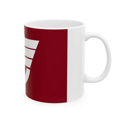 Flag of Tabayama Yamanashi (Japan) White Coffee Mug - Go Mug Yourself