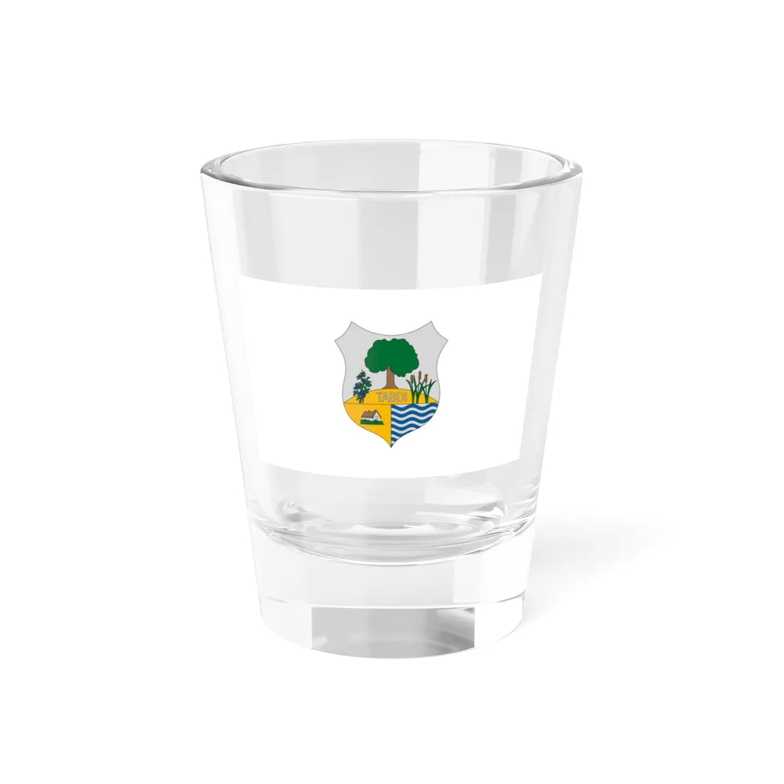 Flag of Tabdi (Hungary) Shot Glass 1.5oz 1.5oz - Go Mug Yourself