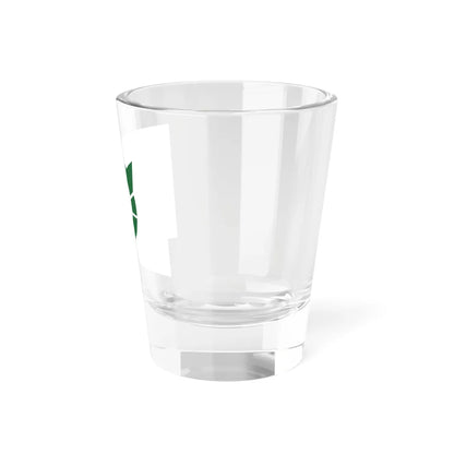 Flag of Tabuse Yamaguchi (Japan) Shot Glass 1.5oz - Go Mug Yourself