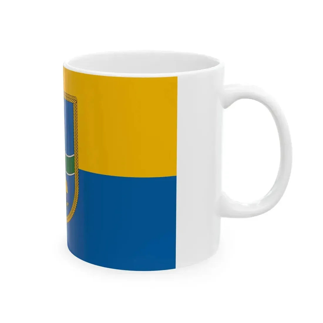 Flag of Tac (Hungary) White Coffee Mug - Go Mug Yourself