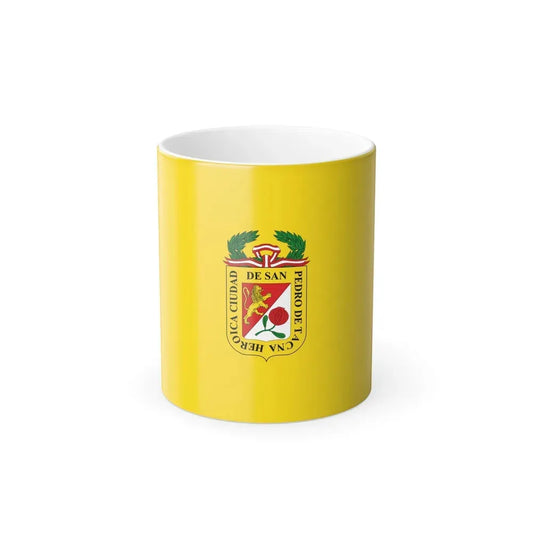 Flag of Tacna capital of the Tacna Region Peru - Color Changing Coffee Mug 11oz - Go Mug Yourself