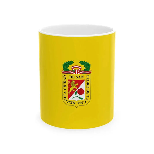 Flag of Tacna (Peru) White Coffee Mug 11oz - Go Mug Yourself