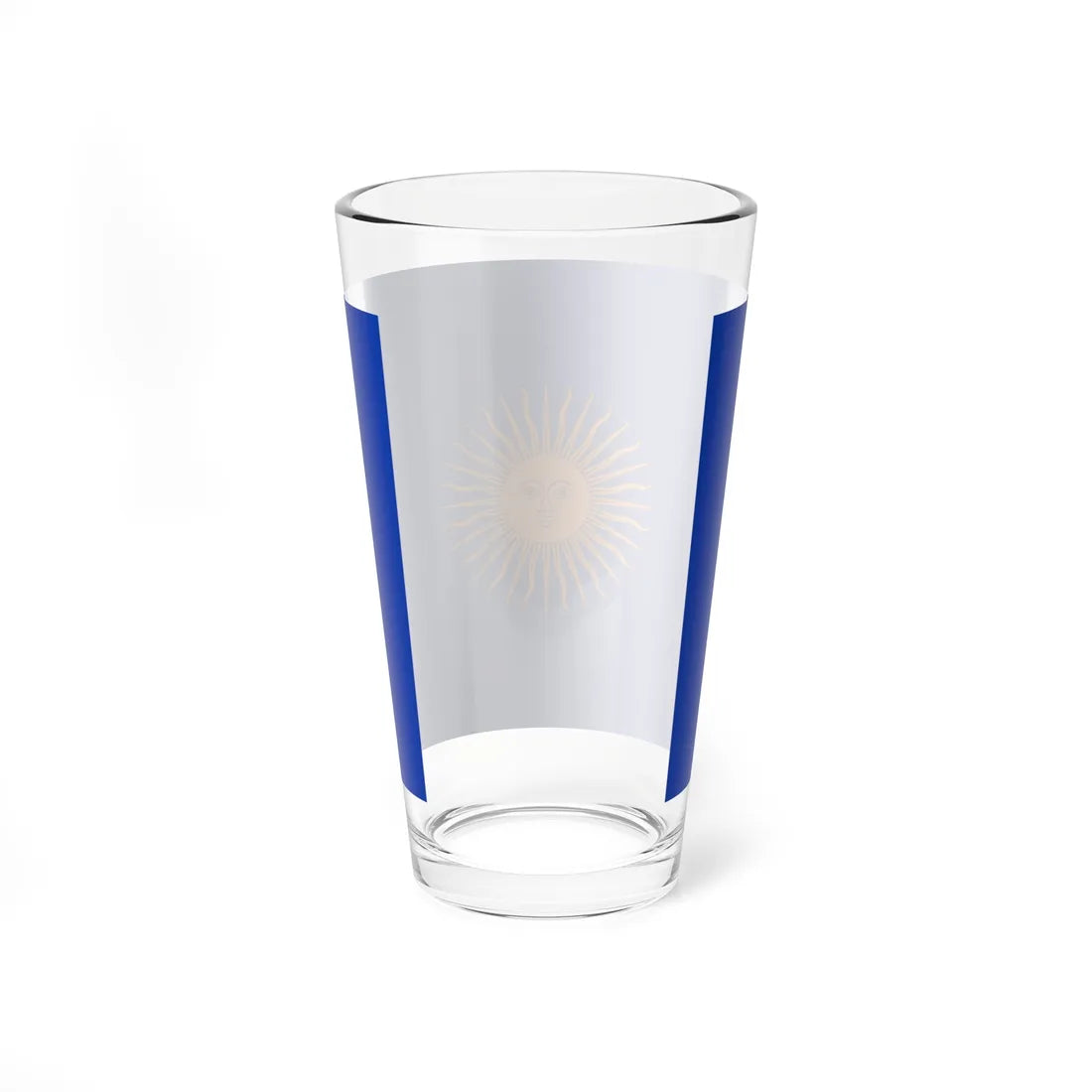 Flag of Tacna Regiment 1820 proposal (Peru) Pint Glass 16oz - Go Mug Yourself