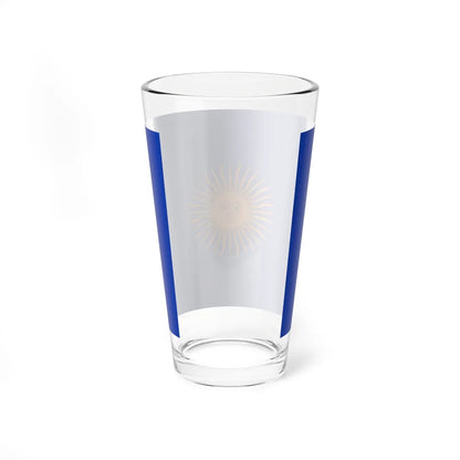 Flag of Tacna Regiment 1820 proposal (Peru) Pint Glass 16oz - Go Mug Yourself