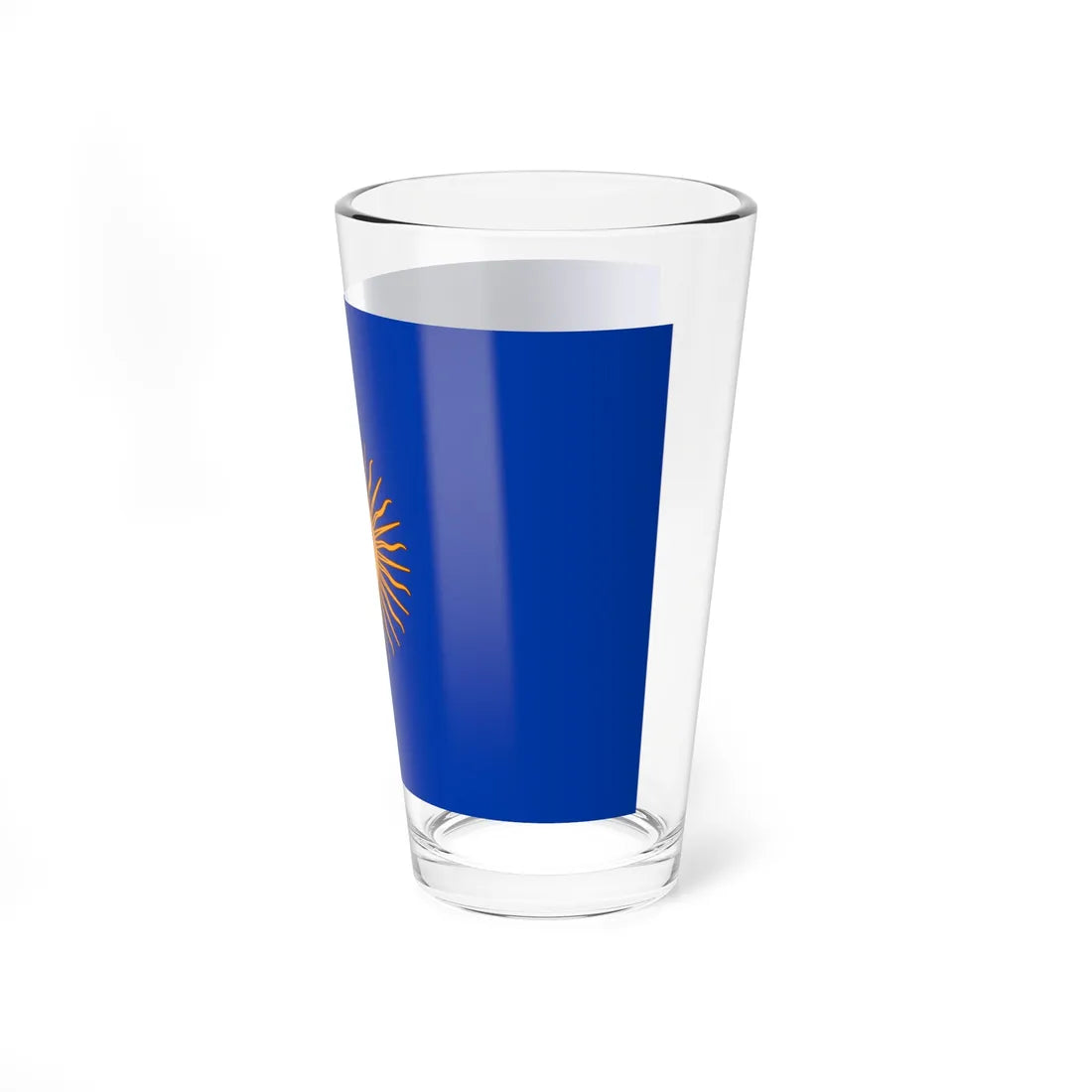 Flag of Tacna Regiment 1820 proposal (Peru) Pint Glass 16oz - Go Mug Yourself