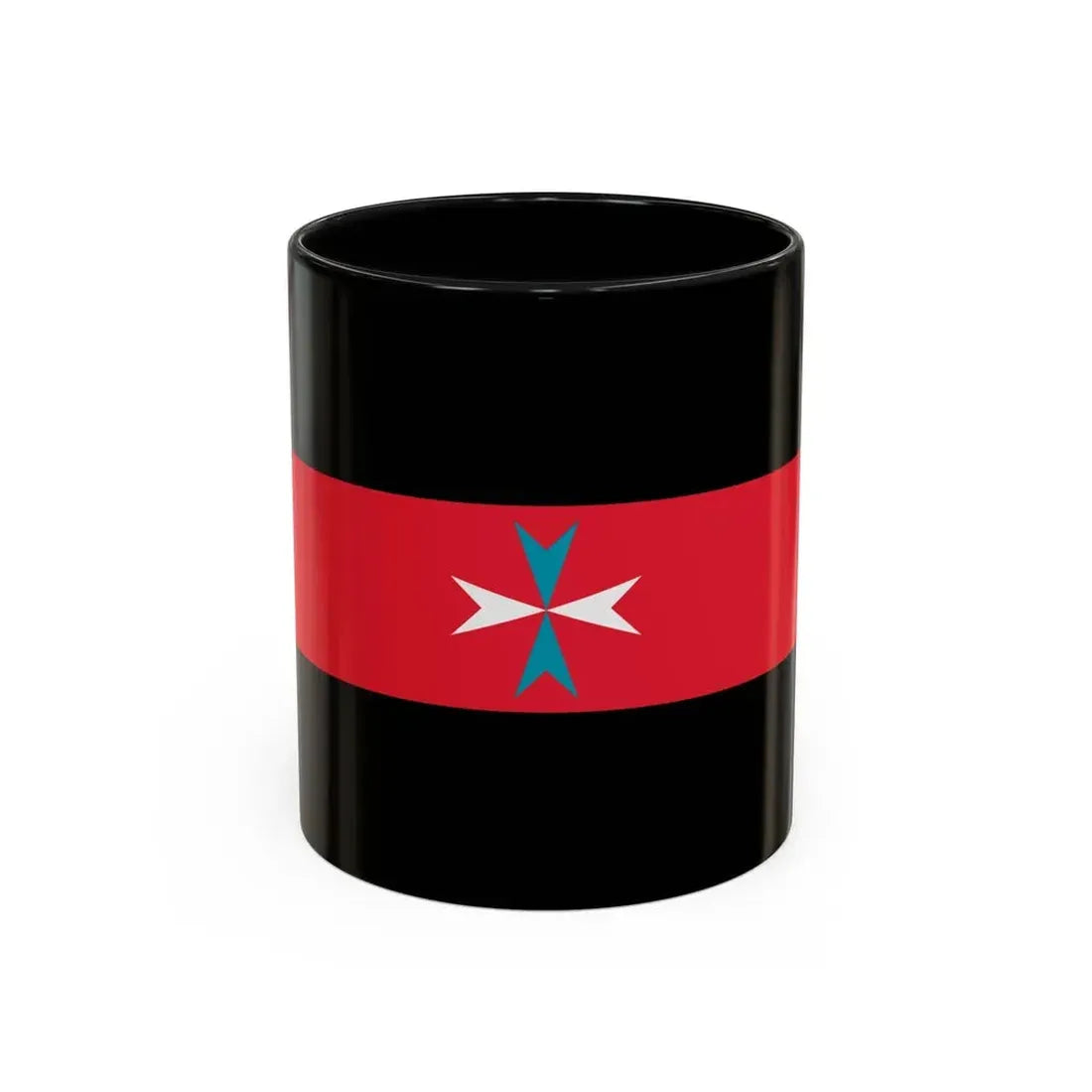 Flag of Tacuara Nationalist Movement - Accent Coffee Mug 11oz Black - Go Mug Yourself
