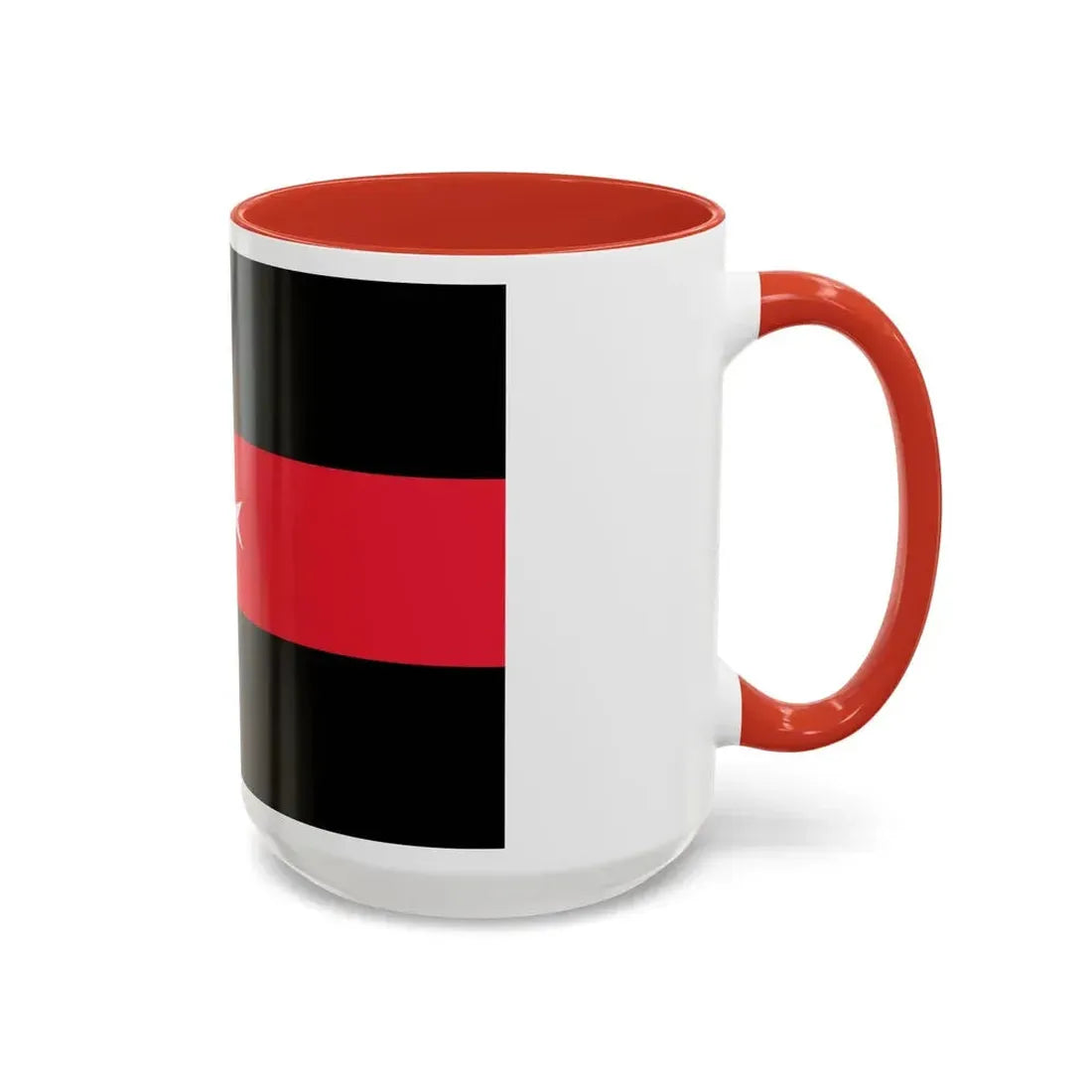 Flag of Tacuara Nationalist Movement - Accent Coffee Mug - Go Mug Yourself