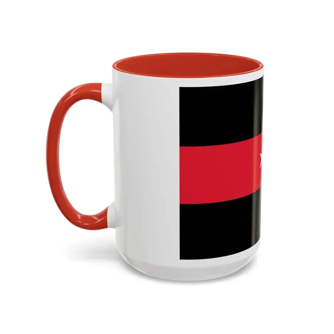Flag of Tacuara Nationalist Movement - Accent Coffee Mug - Go Mug Yourself