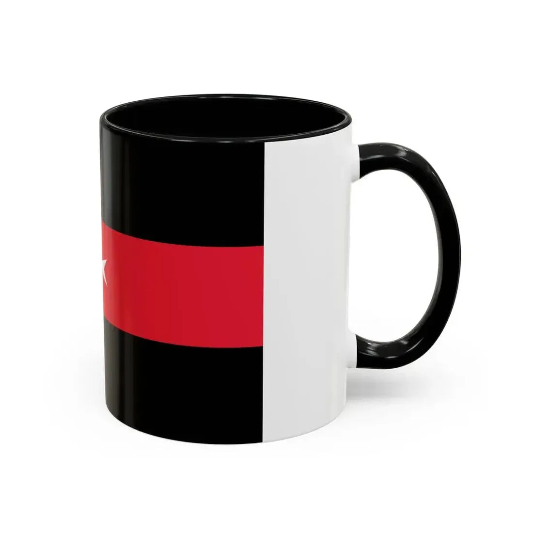 Flag of Tacuara Nationalist Movement - Accent Coffee Mug - Go Mug Yourself
