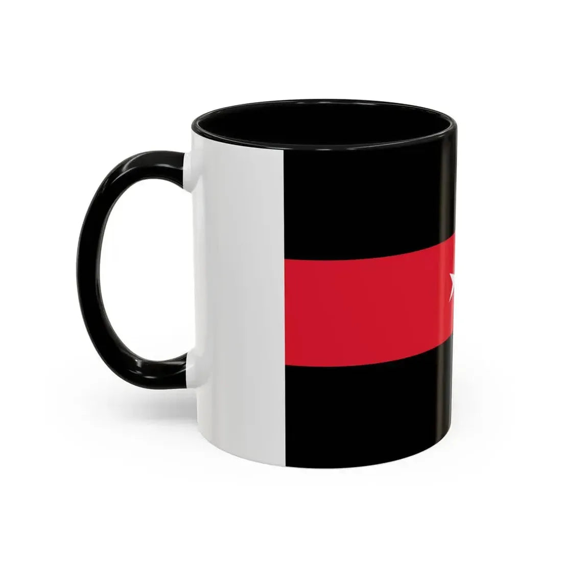 Flag of Tacuara Nationalist Movement - Accent Coffee Mug - Go Mug Yourself
