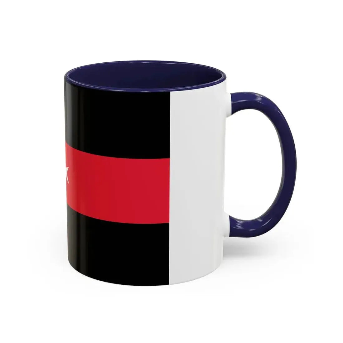 Flag of Tacuara Nationalist Movement - Accent Coffee Mug - Go Mug Yourself