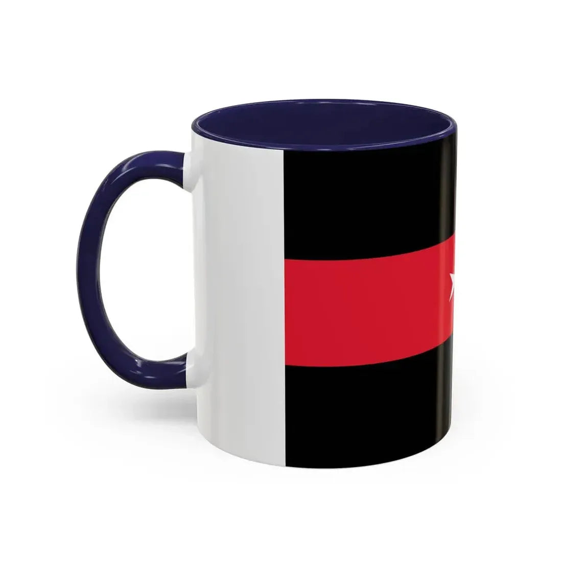 Flag of Tacuara Nationalist Movement - Accent Coffee Mug - Go Mug Yourself