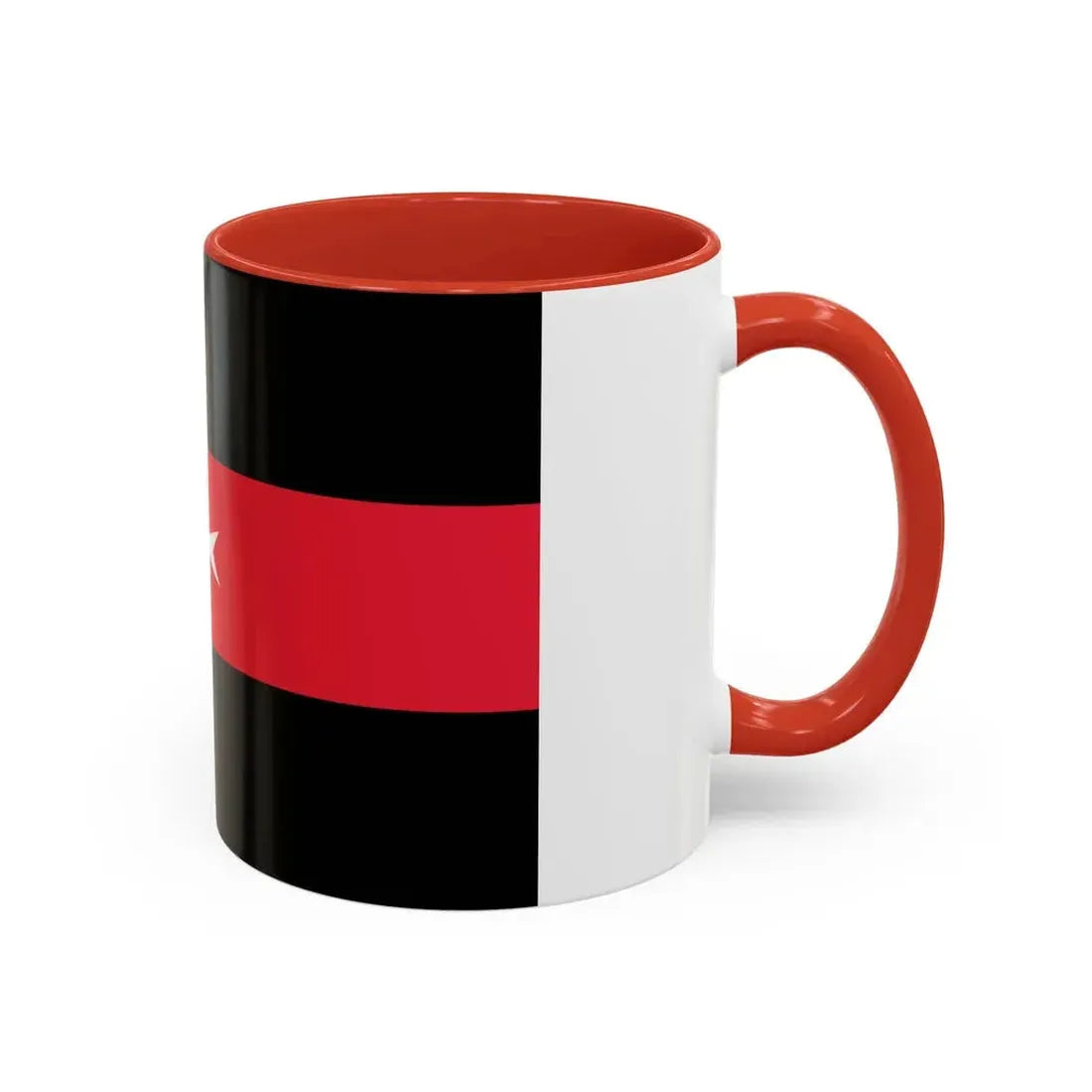 Flag of Tacuara Nationalist Movement - Accent Coffee Mug - Go Mug Yourself