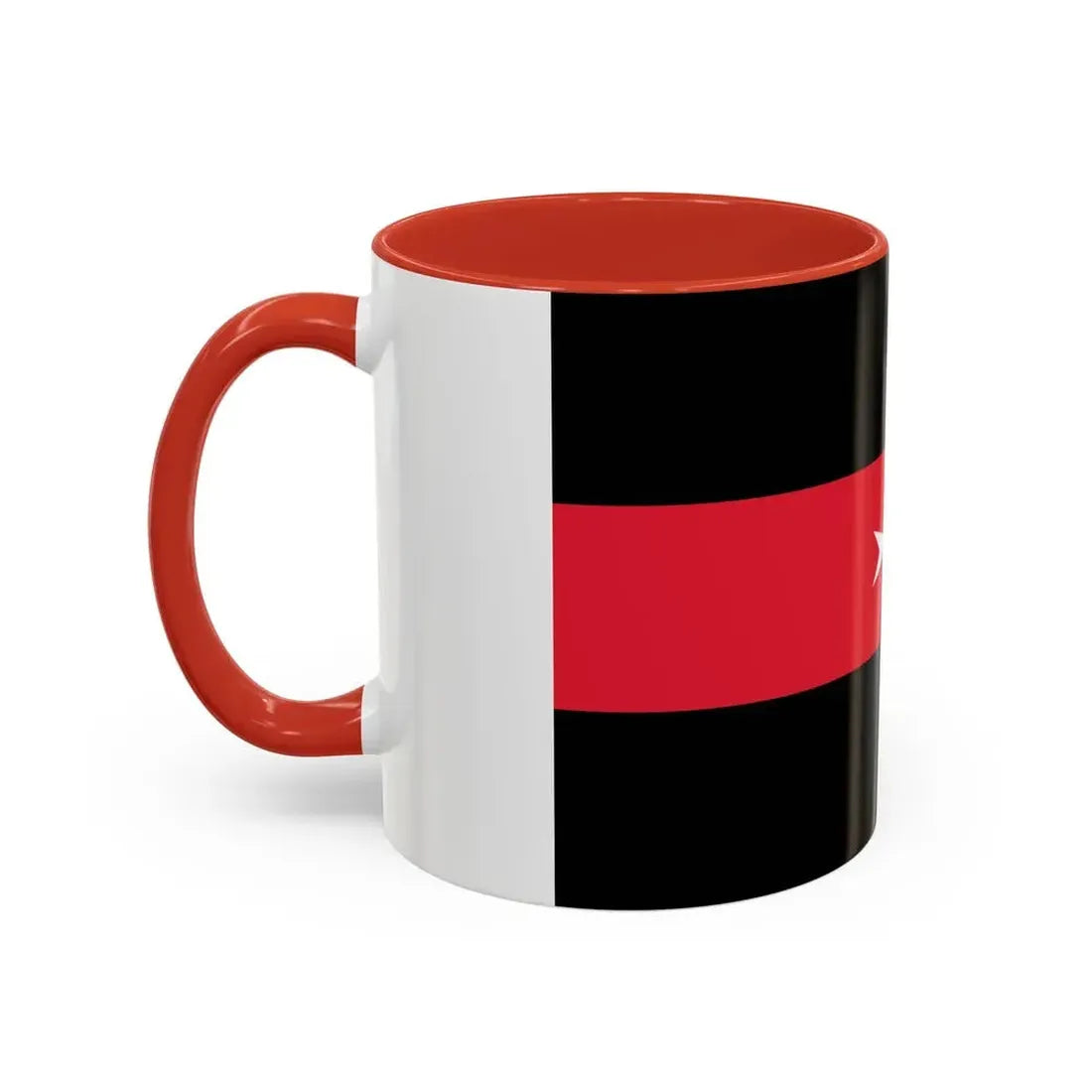 Flag of Tacuara Nationalist Movement - Accent Coffee Mug - Go Mug Yourself