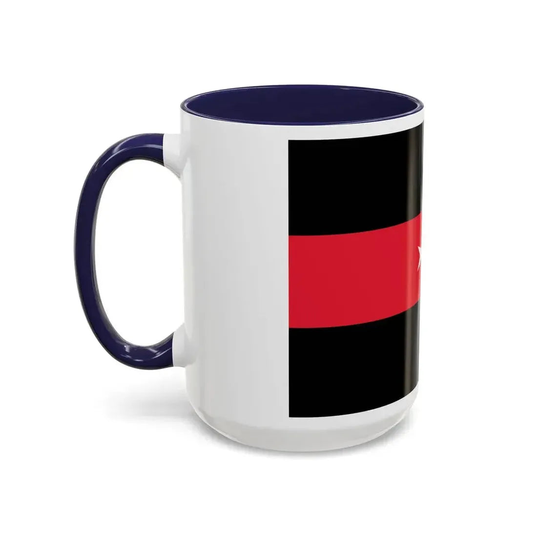 Flag of Tacuara Nationalist Movement - Accent Coffee Mug - Go Mug Yourself