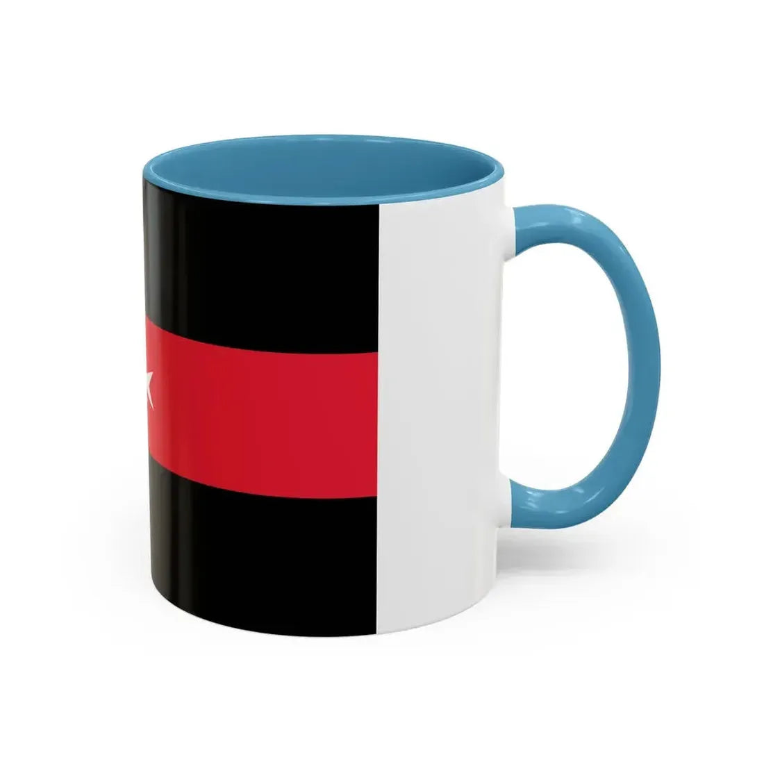 Flag of Tacuara Nationalist Movement - Accent Coffee Mug - Go Mug Yourself