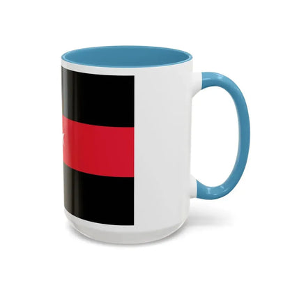 Flag of Tacuara Nationalist Movement - Accent Coffee Mug - Go Mug Yourself