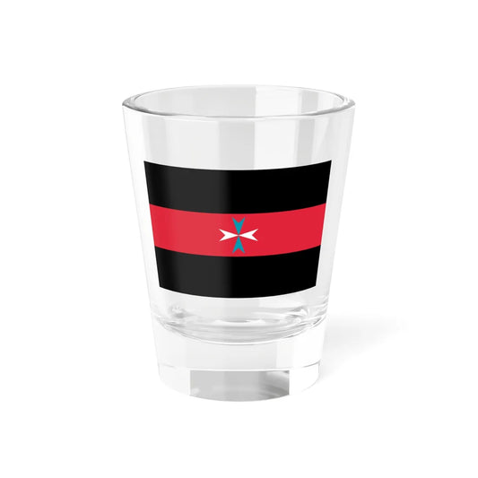Flag of Tacuara Nationalist Movement (Argentina) Shot Glass 1.5oz 1.5oz - Go Mug Yourself