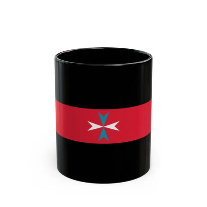 Flag of Tacuara Nationalist Movement - Black Coffee Mug 11oz - Go Mug Yourself