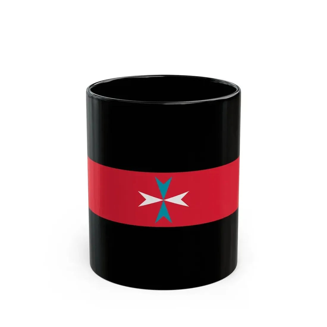 Flag of Tacuara Nationalist Movement - Black Coffee Mug - Go Mug Yourself