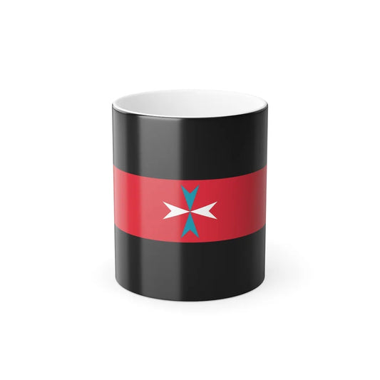 Flag of Tacuara Nationalist Movement - Color Changing Coffee Mug-11oz-Go Mug Yourself