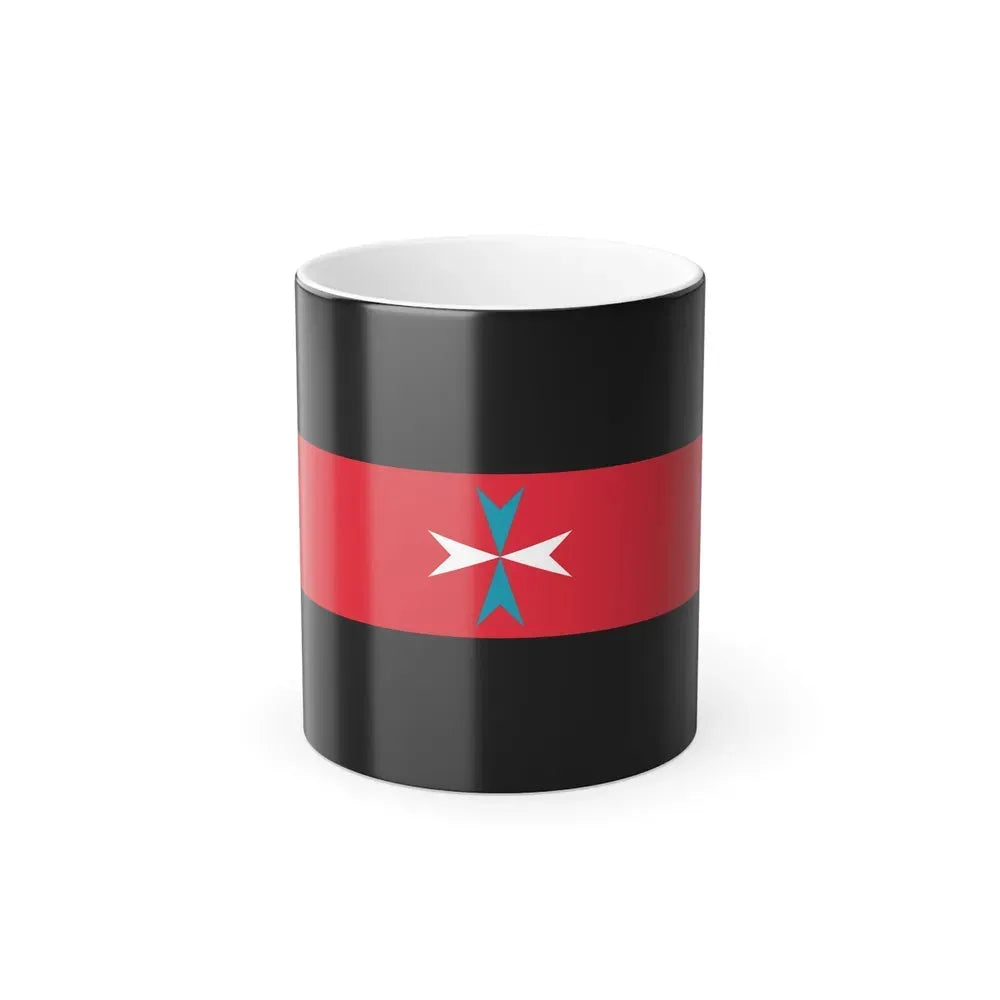 Flag of Tacuara Nationalist Movement - Color Changing Coffee Mug 11oz - Go Mug Yourself