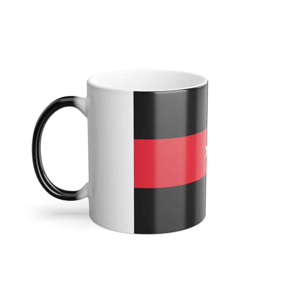 Flag of Tacuara Nationalist Movement - Color Changing Coffee Mug-Go Mug Yourself
