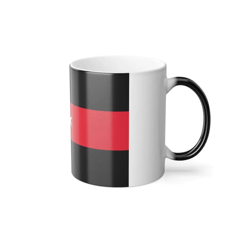 Flag of Tacuara Nationalist Movement - Color Changing Coffee Mug-Go Mug Yourself