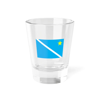 Flag of Tacuru (Brazil) Shot Glass 1.5oz 1.5oz - Go Mug Yourself
