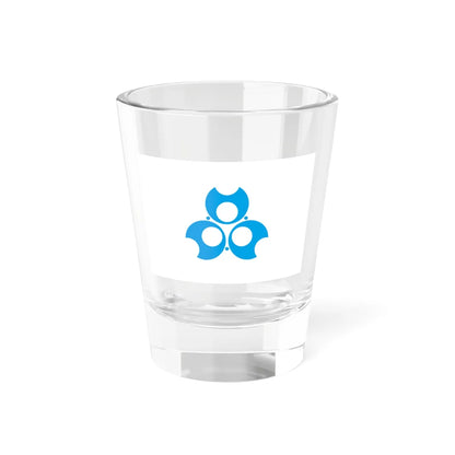 Flag of Tadami Fukushima (Japan) Shot Glass 1.5oz 1.5oz - Go Mug Yourself