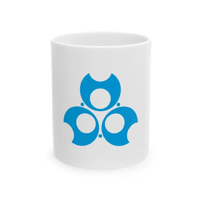Flag of Tadami Fukushima (Japan) White Coffee Mug 11oz - Go Mug Yourself