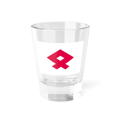 Flag of Tadotsu Kagawa (Japan) Shot Glass 1.5oz 1.5oz - Go Mug Yourself