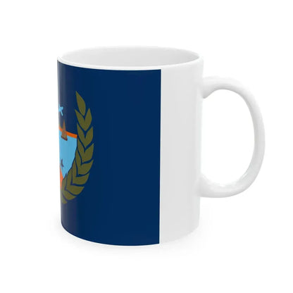 Flag of Tafunsak Kosrae FM (Micronesia) White Coffee Mug - Go Mug Yourself