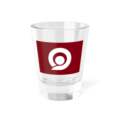 Flag of Tagami Niigata 3rd version (Japan) Shot Glass 1.5oz 1.5oz - Go Mug Yourself