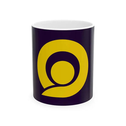 Flag of Tagami Niigata 4th version (Japan) White Coffee Mug 11oz - Go Mug Yourself